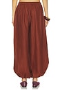 view 6 of 7 Kortez Balloon Pant in Brick