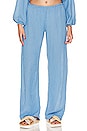 view 1 of 4 PANTALÓN REMY in Chambray Blue