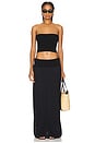 view 5 of 6 Ciele Maxi Skirt in Black