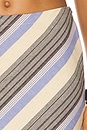 view 6 of 6 Elise Skirt in Marine Stripe