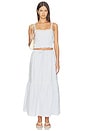 view 5 of 6 FALDA VENTA in Carmen Stripe Light Blue White