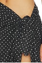view 6 of 6 Lomas Pareo in Lola Polka Dot Black & Off White