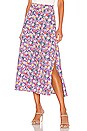 view 1 of 4 Cuesta Midi Skirt in Nefeli Floral