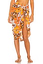view 1 of 4 Nixie Pareo in Orange Isola Floral