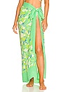 view 1 of 4 Playa Scarf in Galarosa Print