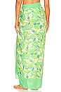 view 3 of 4 Playa Scarf in Galarosa Print