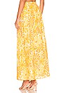 view 3 of 4 Danita Maxi Skirt in Marigold Canaria Floral