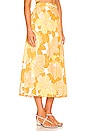 view 2 of 4 Casitas Wrap Skirt in La Marieta Floral Print