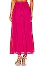 view 3 of 4 Ellaine Maxi Skirt in Fuchsia