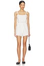 view 1 of 3 Emilia Playsuit in Fresco Lace White