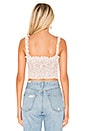 view 3 of 4 Rowe Shirred Top in Pink Rae Floral