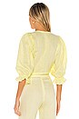 view 3 of 4 Jacinta Top in Plain Daffodil Yellow