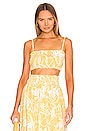 view 1 of 4 Liya Top in El Marsa Floral Print