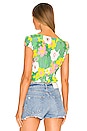 view 3 of 4 Las Olas Top in La Palma Floral Print