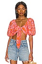view 1 of 4 IDRISSY トップ in Paraiso Floral Print