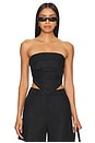 view 1 of 4 Antibes Strapless Top in Black