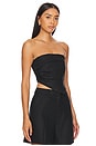 view 2 of 4 Antibes Strapless Top in Black