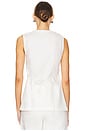 view 3 of 4 Lulea Wrap Vest in White