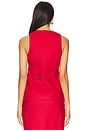 view 3 of 4 Jackie Vest in Red