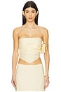 view 1 of 5 x REVOLVE Antibes Strapless Top in Butter