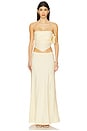 view 5 of 5 x REVOLVE Antibes Strapless Top in Butter
