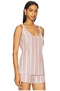 view 2 of 5 Var Top in Watermelon Stripe