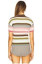 view 3 of 4 Sable Polo Shirt in Meleu Stripe Multi