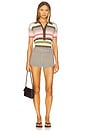 view 4 of 4 Sable Polo Shirt in Meleu Stripe Multi