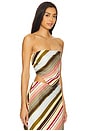 view 2 of 4 BUSTIER ANTIBES in Meleu Stripe Multi