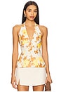 view 1 of 4 TOP SANS MANCHES MARIE in Midsummer Floral
