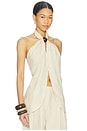 view 2 of 4 Biba Halter Top in Panna