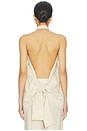 view 3 of 4 Biba Halter Top in Panna