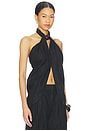 view 2 of 4 Biba Halter Top in Black