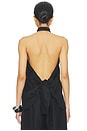 view 3 of 4 Biba Halter Top in Black