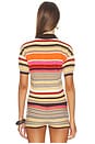 view 3 of 5 Sable Polo Shirt in Murano Stripe