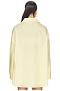 view 3 of 5 Clemente Shirt in Elisa Stripe Daffodil White