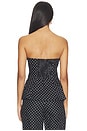 view 3 of 5 Petro Top in Lola Polka Dot Black & Cream