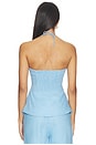 view 3 of 4 Natalia Top in Sky Blue