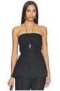 view 2 of 5 Solmar Top in Black