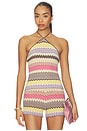 view 1 of 5 Ria Top in Perla Stripe