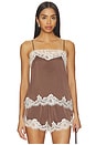 view 1 of 4 Marisol Top in Chocolate Lace