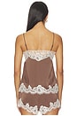 view 3 of 4 Marisol Top in Chocolate Lace