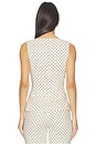 view 3 of 4 Iria Top in Lola Polka Dot Cream & Black