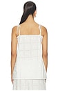 view 3 of 5 Mora Top in Handkerchief Broderie White