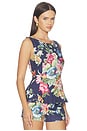 view 2 of 4 Ana Top in Florinda Print