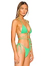 view 2 of 4 Marzia Bikini Top in Plain Green