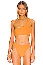 view 1 of 4 HAUT DE MAILLOT DE BAIN RECOLETTA in Plain Orange