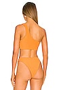 view 3 of 4 HAUT DE MAILLOT DE BAIN RECOLETTA in Plain Orange