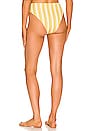 view 3 of 4 Chania Bikini Bottom in Temara Stripe Print