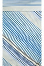 view 5 of 5 Jean Swim Top in Futura Stripe & Sky Blue